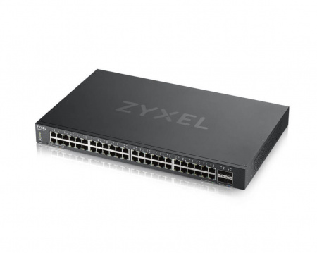 Гибридный Smart L2+ коммутатор Zyxel NebulaFlex XGS1930-52, 48xGE, 4xSFP+, автономное/облачное управ Фото