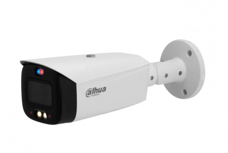 DH-IPC-HFW3849T1P-AS-PV-0360B-S5 Уличная цилиндрическая IP-видеокамера Full-color с ИИ и активным сдерживанием 8Мп (3.6мм) Фото