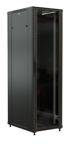 WR-TT-3766-AS-RAL9004 Шкаф напольный 19-дюймовый, 37U, 1833х600х600 мм (ВхШхГ) Фото
