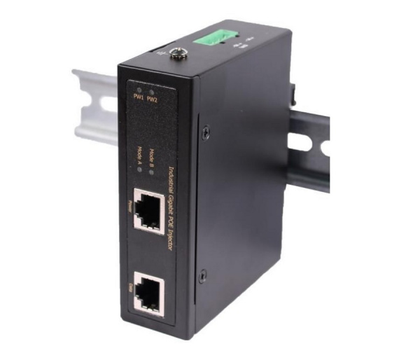 Midspan-1/303G Промышленный гигабитный PoE-инжектор Фото