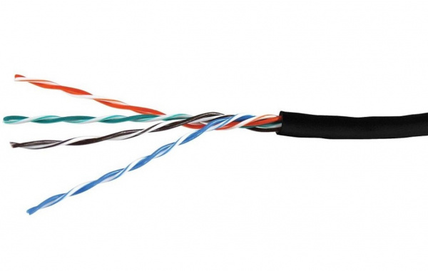 UTP outdoor 4x2x0,48 мм AWG 24, медь, одножильный, PE, Bion BCL-U5480-381, кат.5e, 305 м Фото UTP outdoor 4x2x0,48 мм AWG 24, медь, одножильный, PE, Bion BCL-U5480-381, кат.5e, 305 м Фото