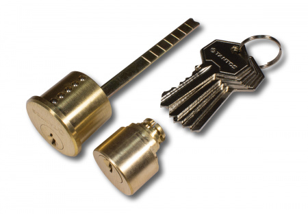 Цилиндр для TS-EL2369ST Цилиндр в комплекте с 5 ключами для электромеханического TS-EL2369ST Фото